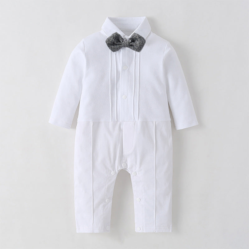 Baby Boy Baptism White Outfit
