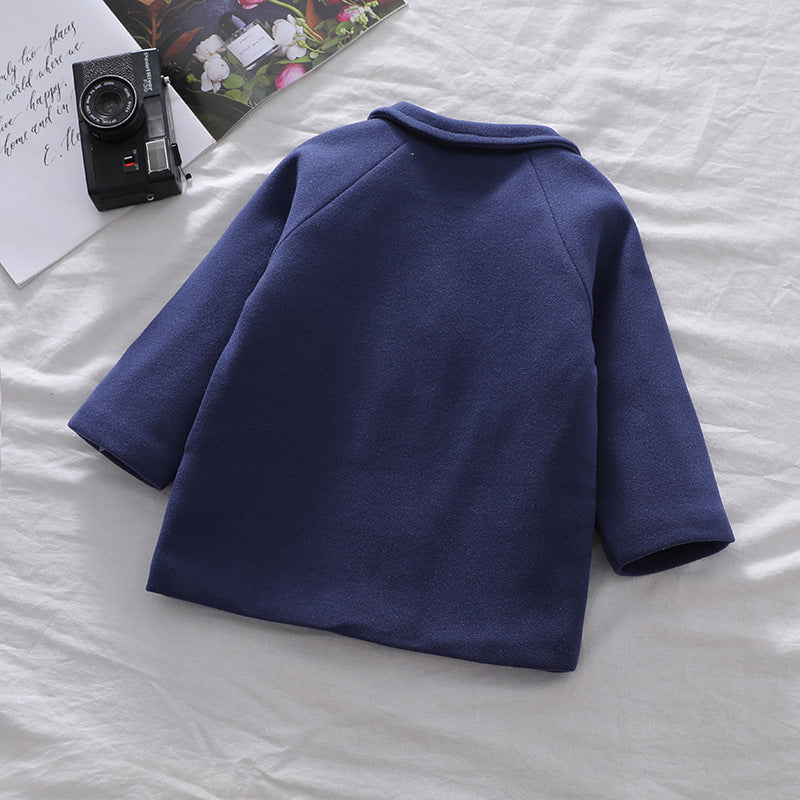 Boys Navy Winter Coat