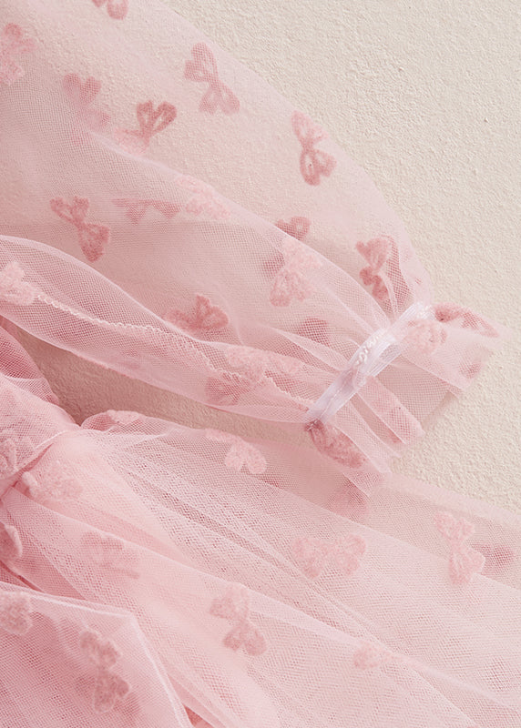 Baby Girls Dusty Pink Romper Dress