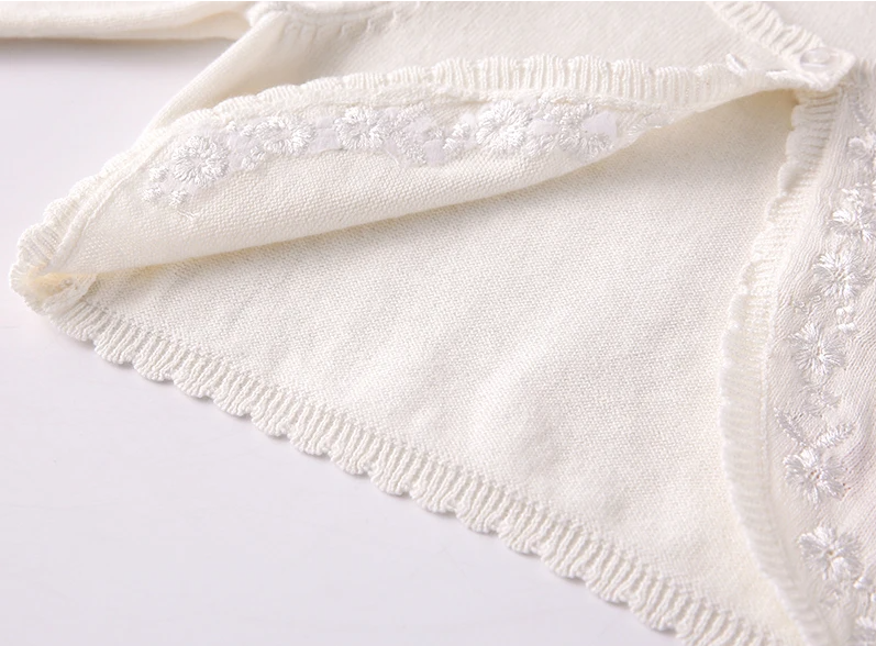 Baby Girl White Cardigan