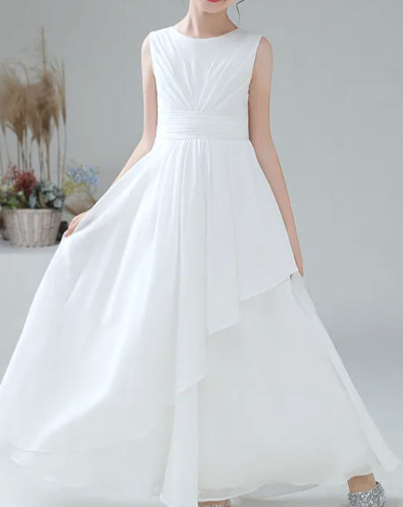 First Communion Dress - Chiffon Dress