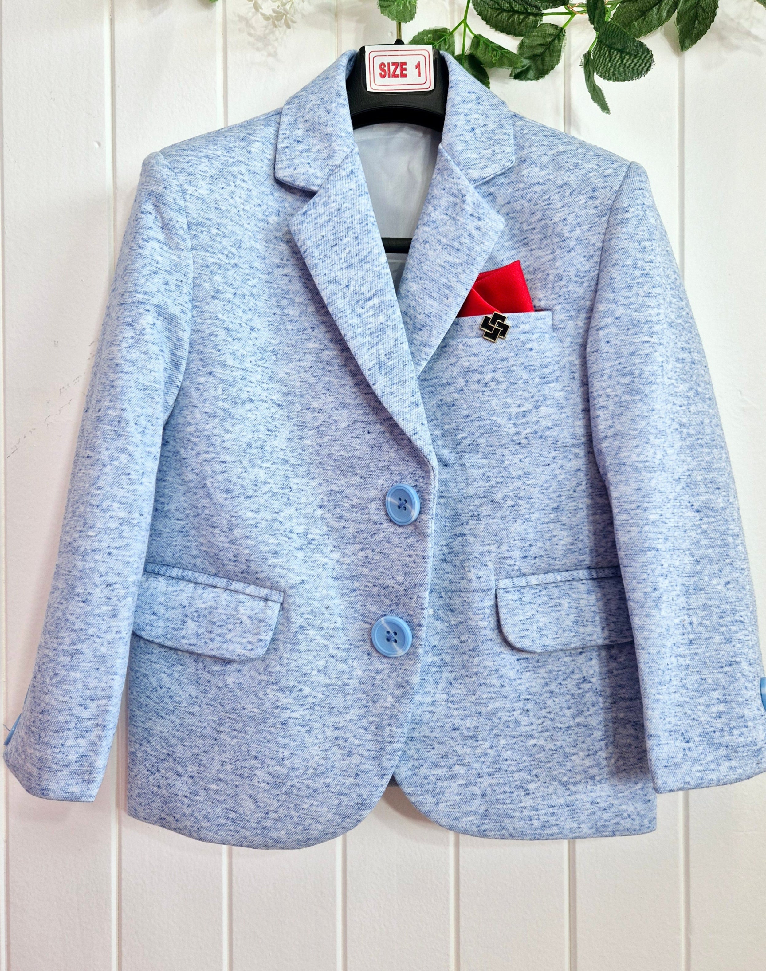 Boys Formal Blazer - Blue