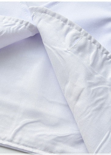 Baby Boy Baptism White Suit with Hat