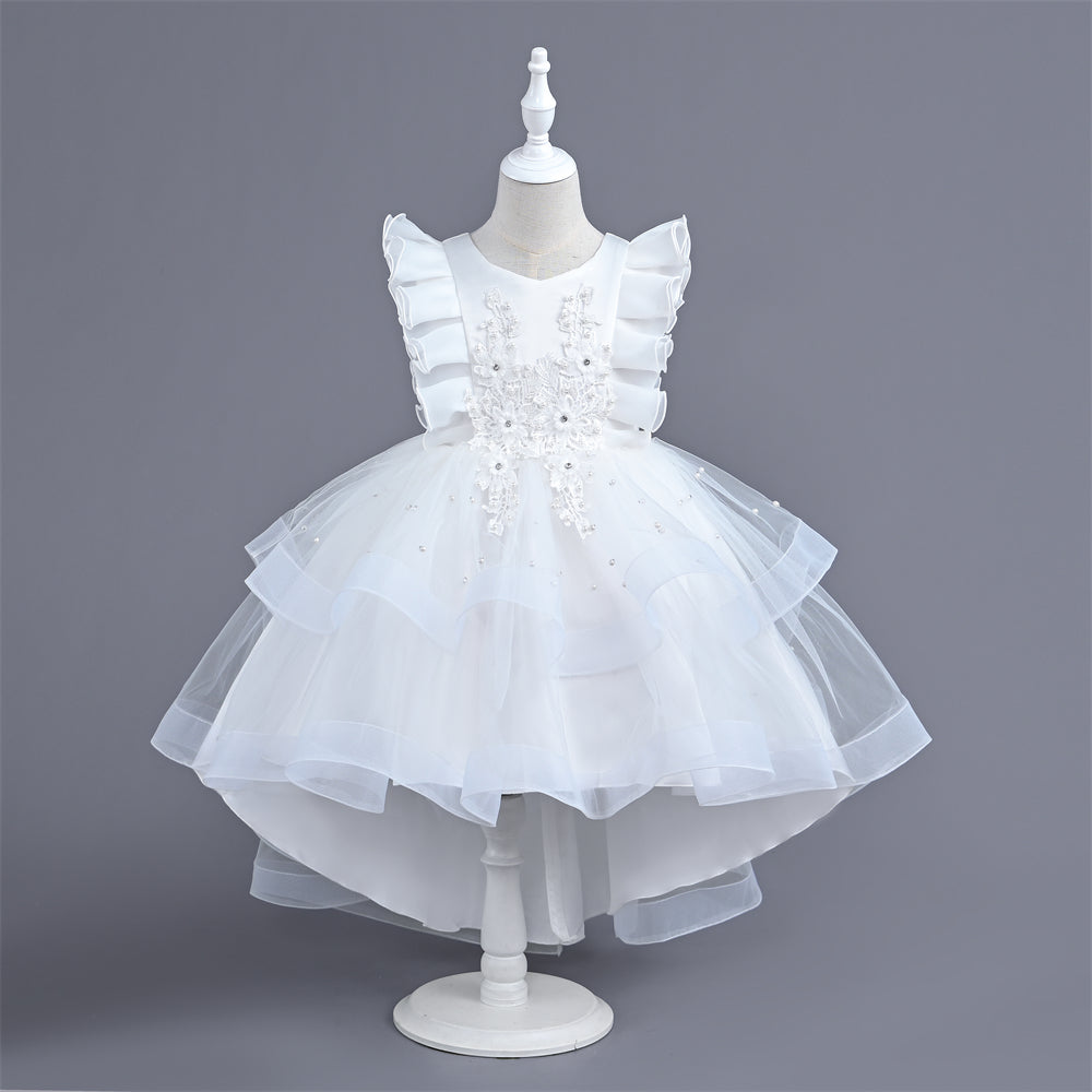 High Low White Dress