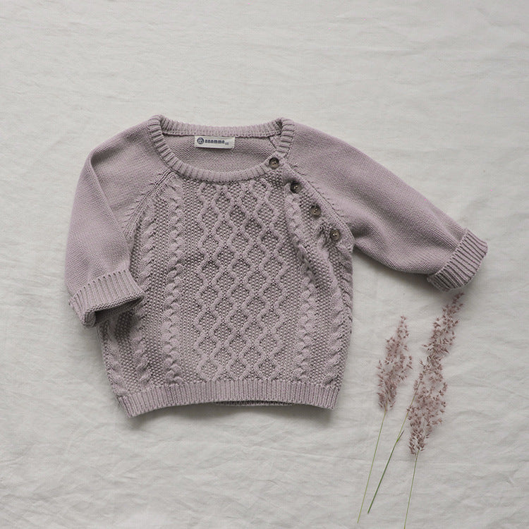 Babies Winter Sweater Pants 2piece Outfit