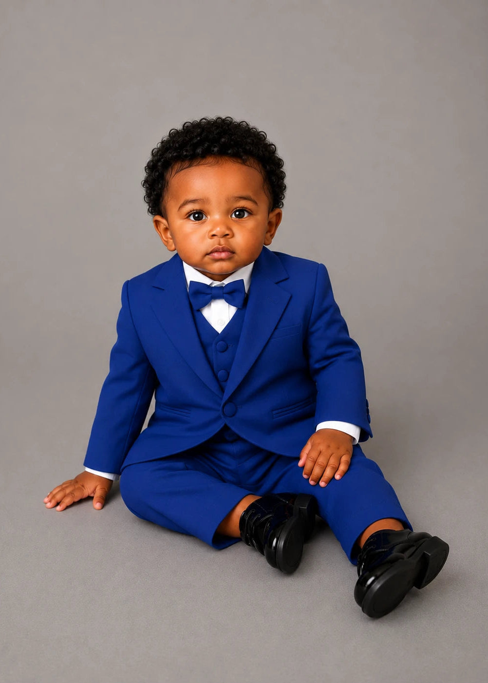 Baby Boy Blue Suit 5pcs Set