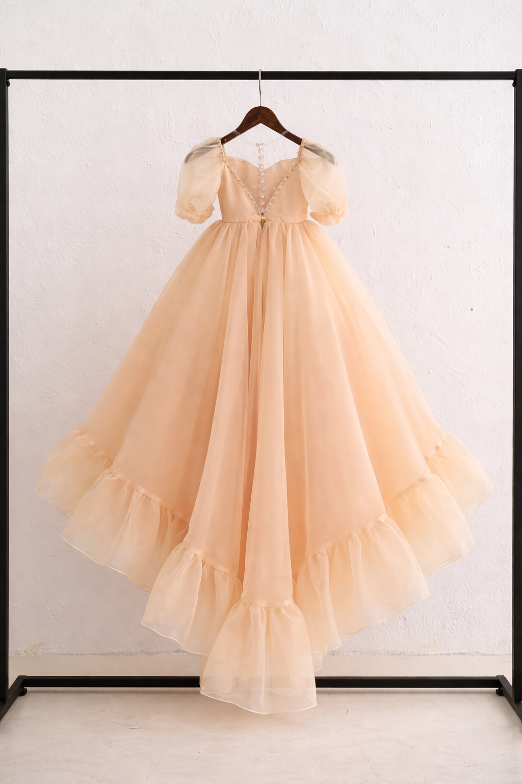 Flower Girl Ball Gown - Organza Dress