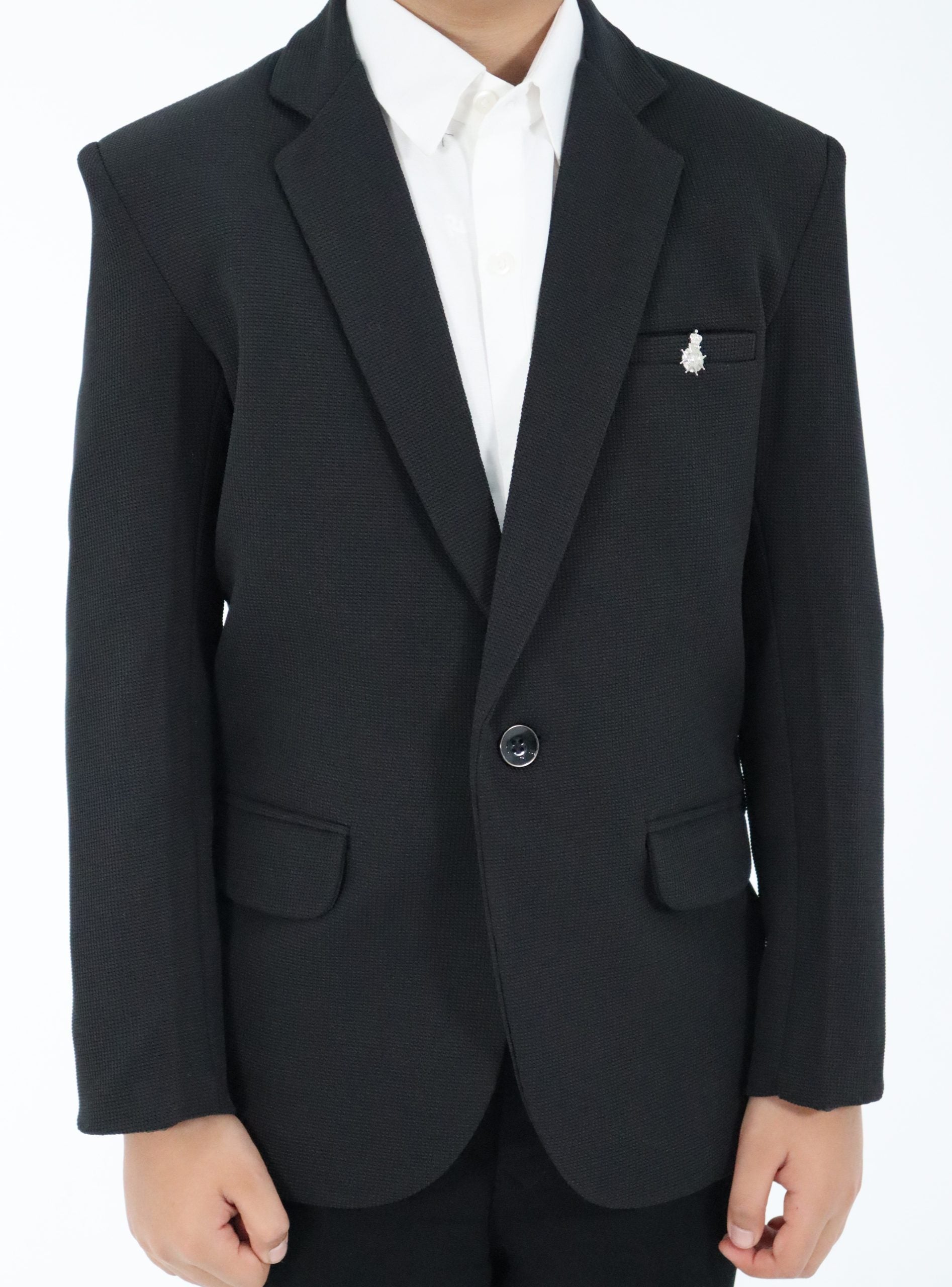 Boys Black Blazer