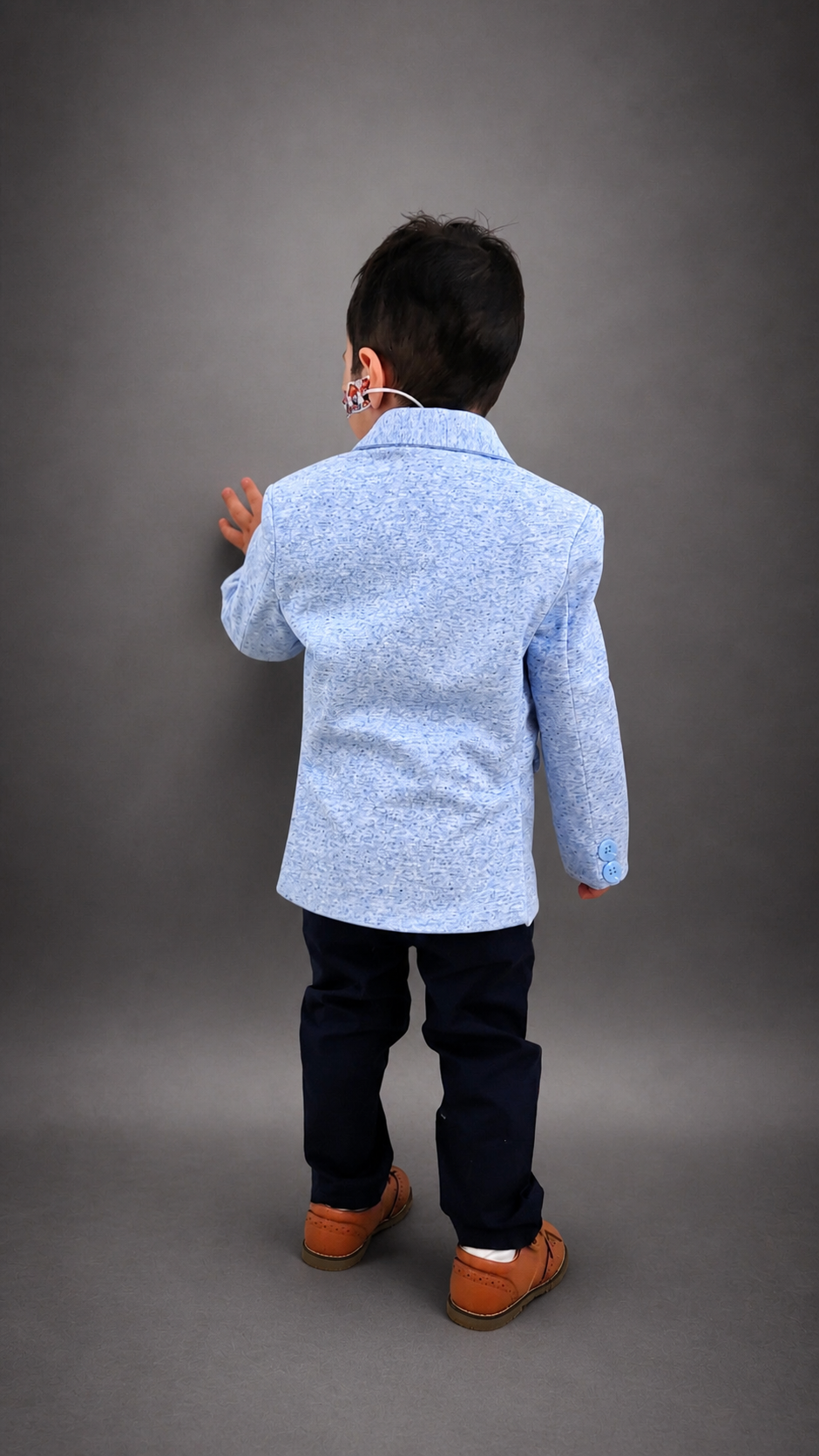 Boys Formal Blazer - Blue