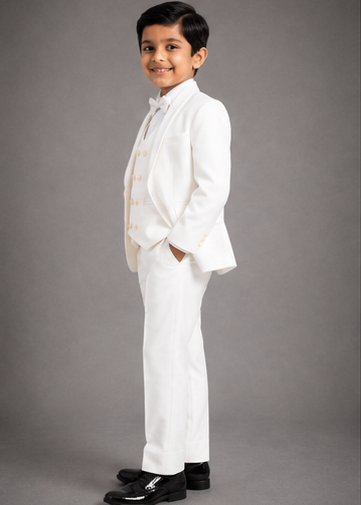 Boys White Suit - Holy Communion Suit