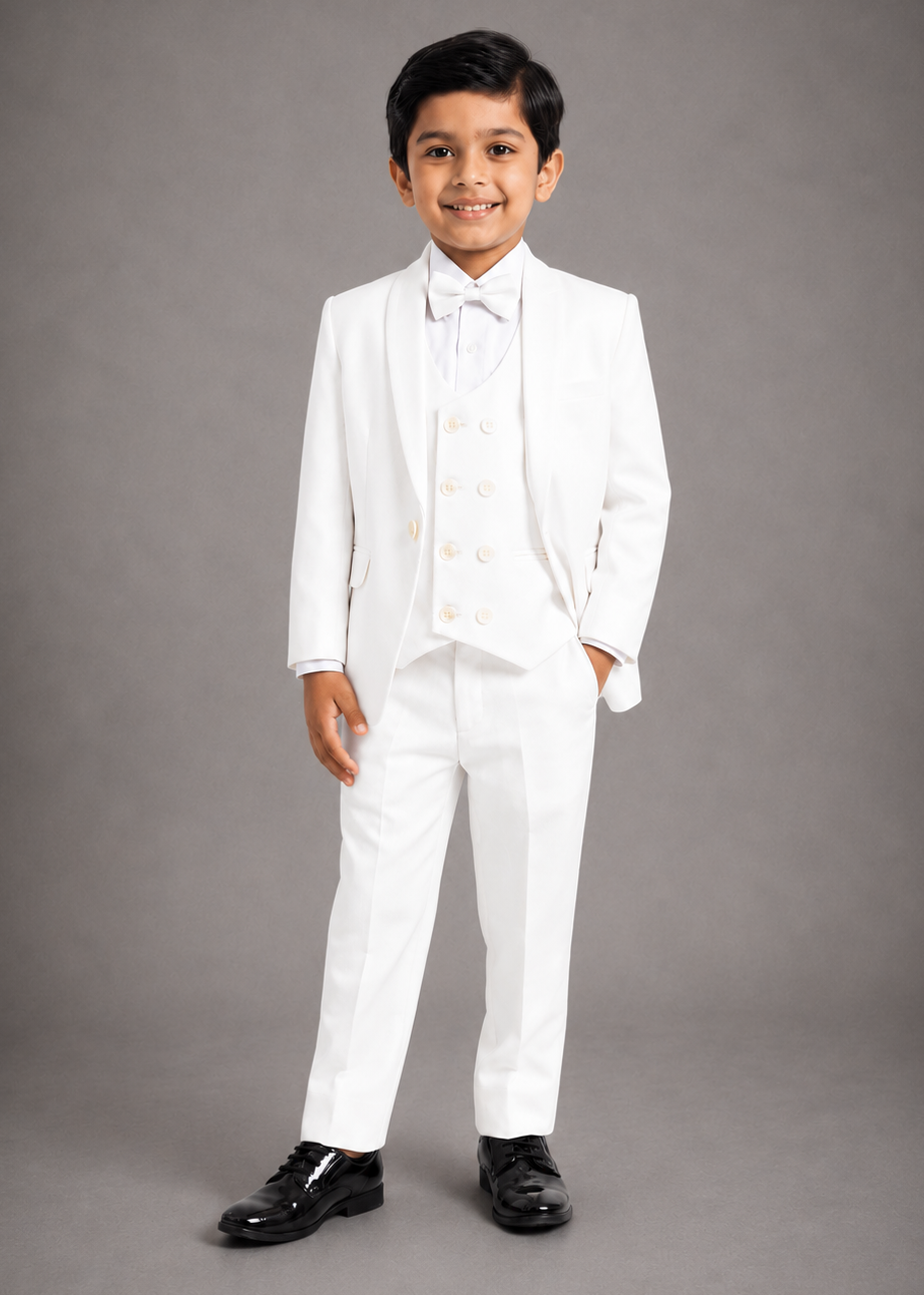 Boys White Suit - Holy Communion Suit