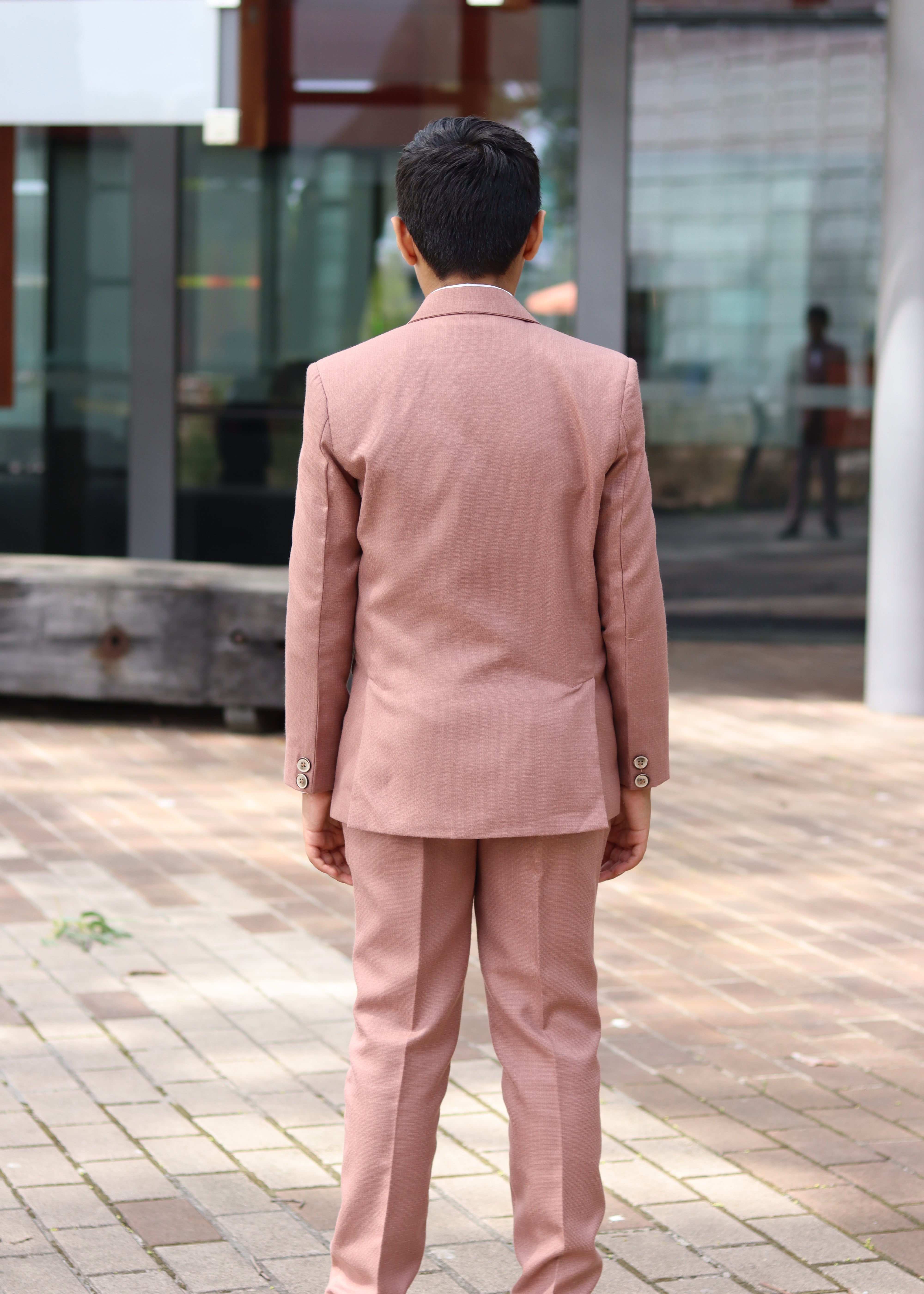 Boys Pink Suit