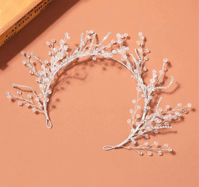 Girls Elegant Crystal Chain And Beads