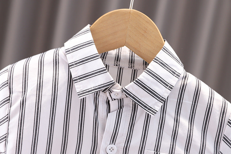 Boys Stylish Cute Winter 3pc Shirt Pants Cardigan Set