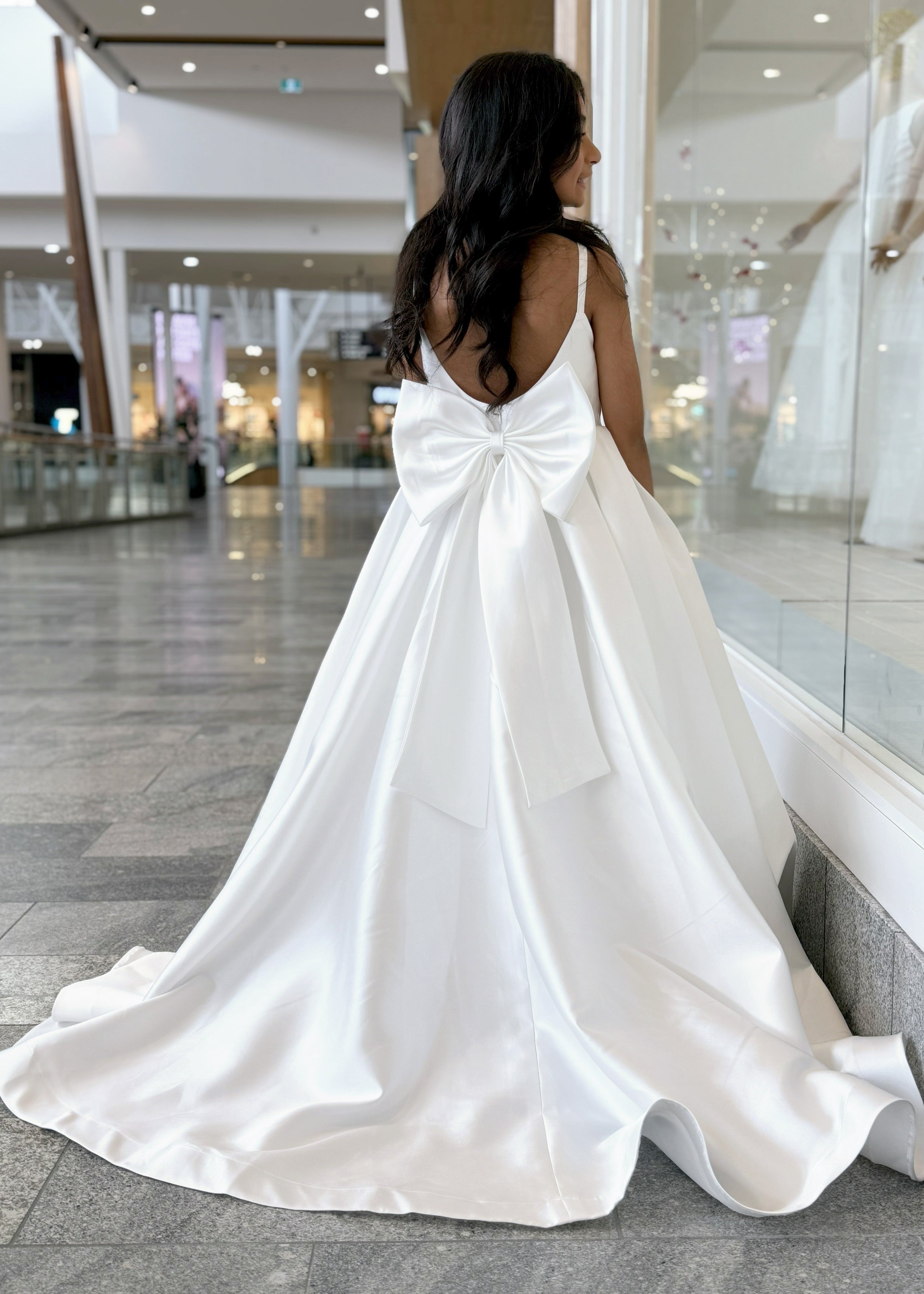 Flower Girl Dress - Mikado Dress