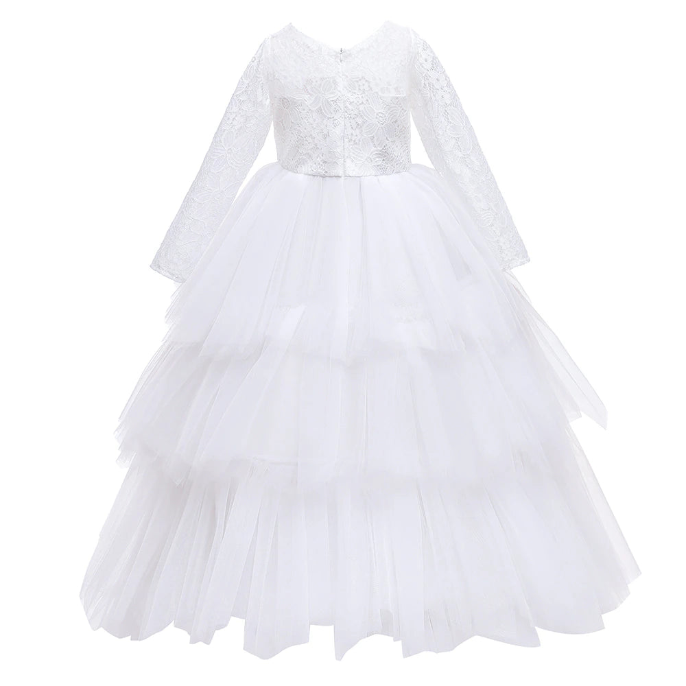 Long Sleeve First Communion Dress