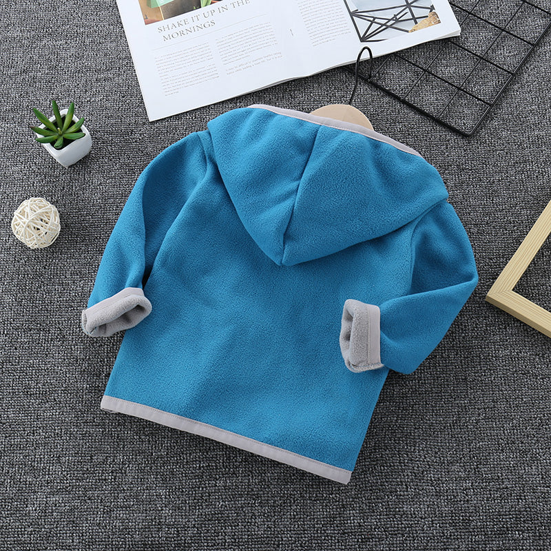 Fleece Winter Warm Hooded Jacket