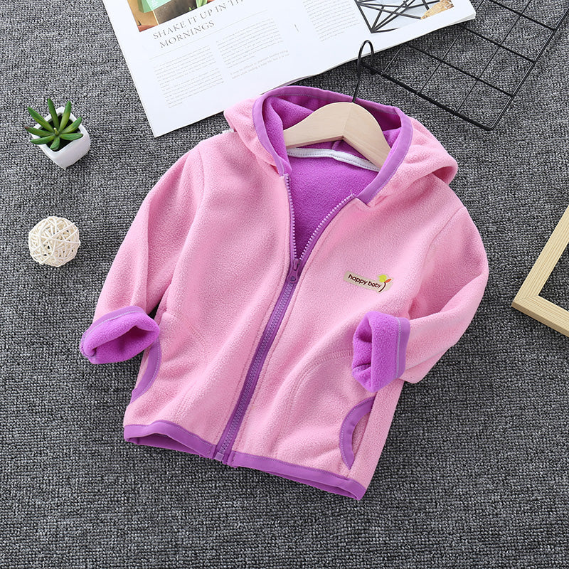 Fleece Winter Warm Hooded Jacket