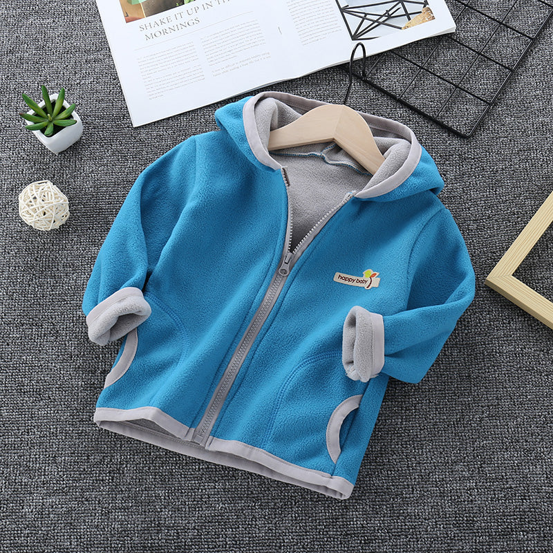 Fleece Winter Warm Hooded Jacket