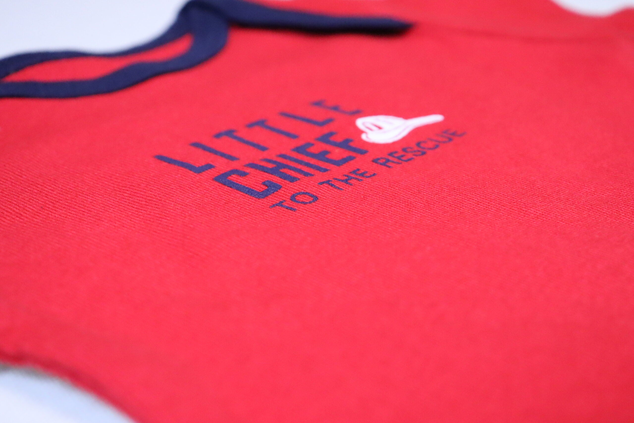 Baby Boy 100%cotton 3piece bodysuit Set - Red and Blue