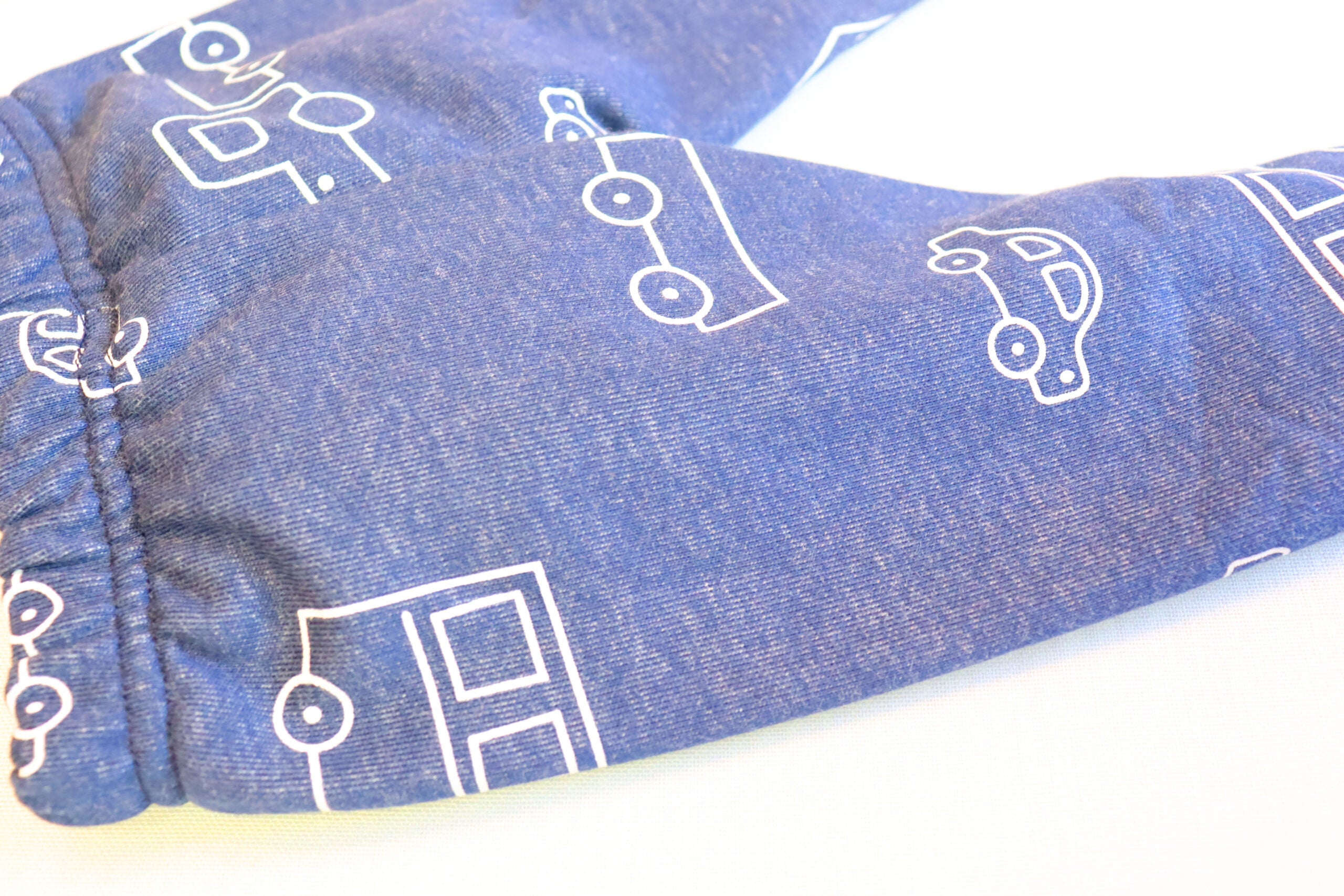 Spring Hooded Baby Boy Suit 3 piece Set - Blue