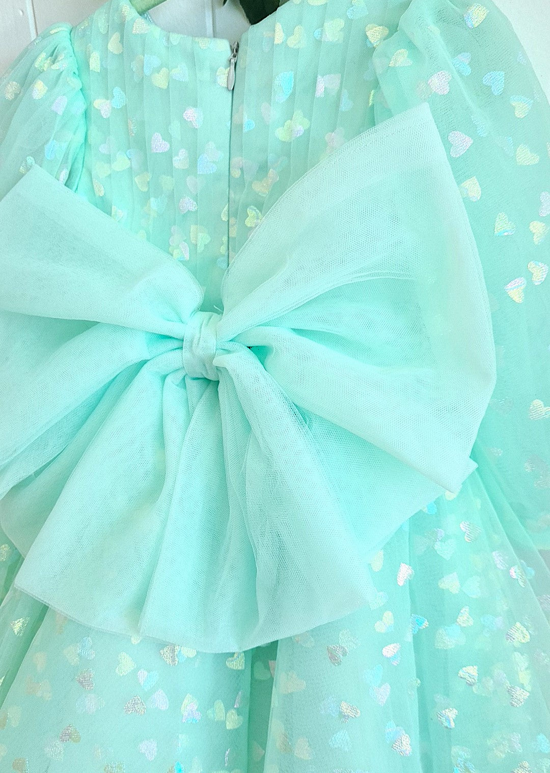 Baby Girl First Birthday Dress -Yellow/Green