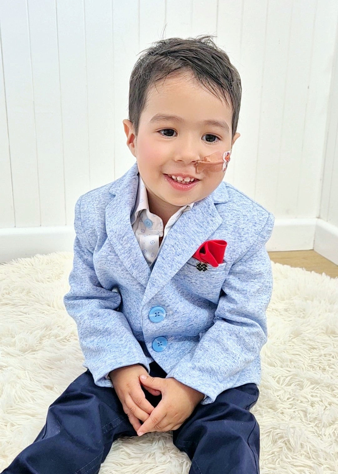 Boys Formal Blazer - Blue