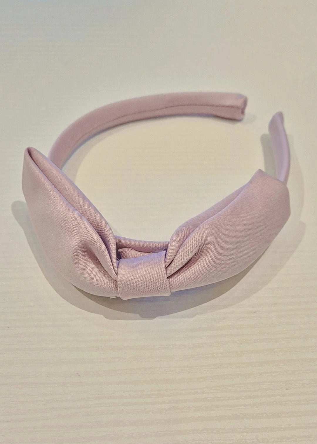 Little Girls Lilac A-line Dress With Headband