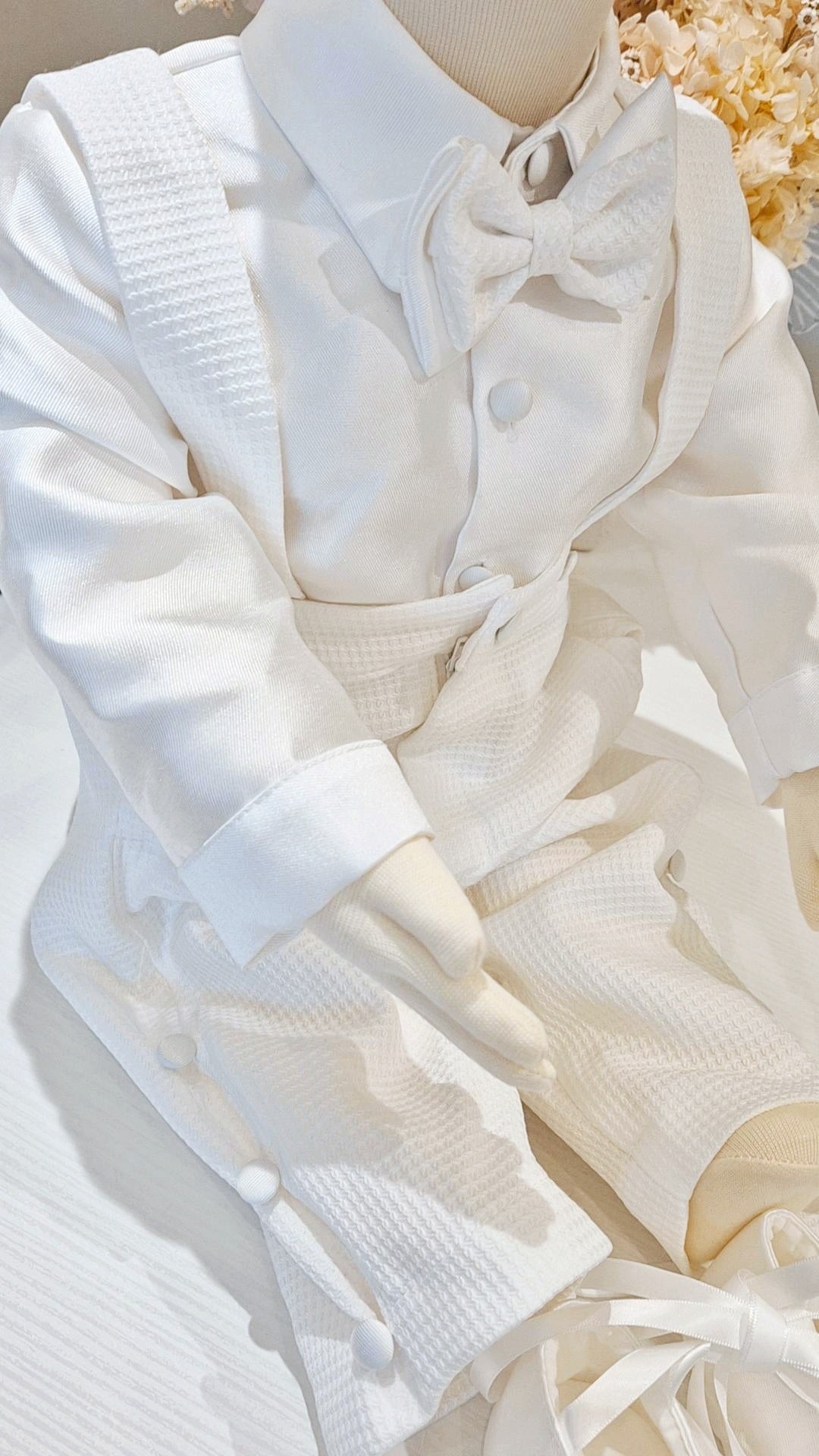 Baby Boy Mikado Christening Outfit