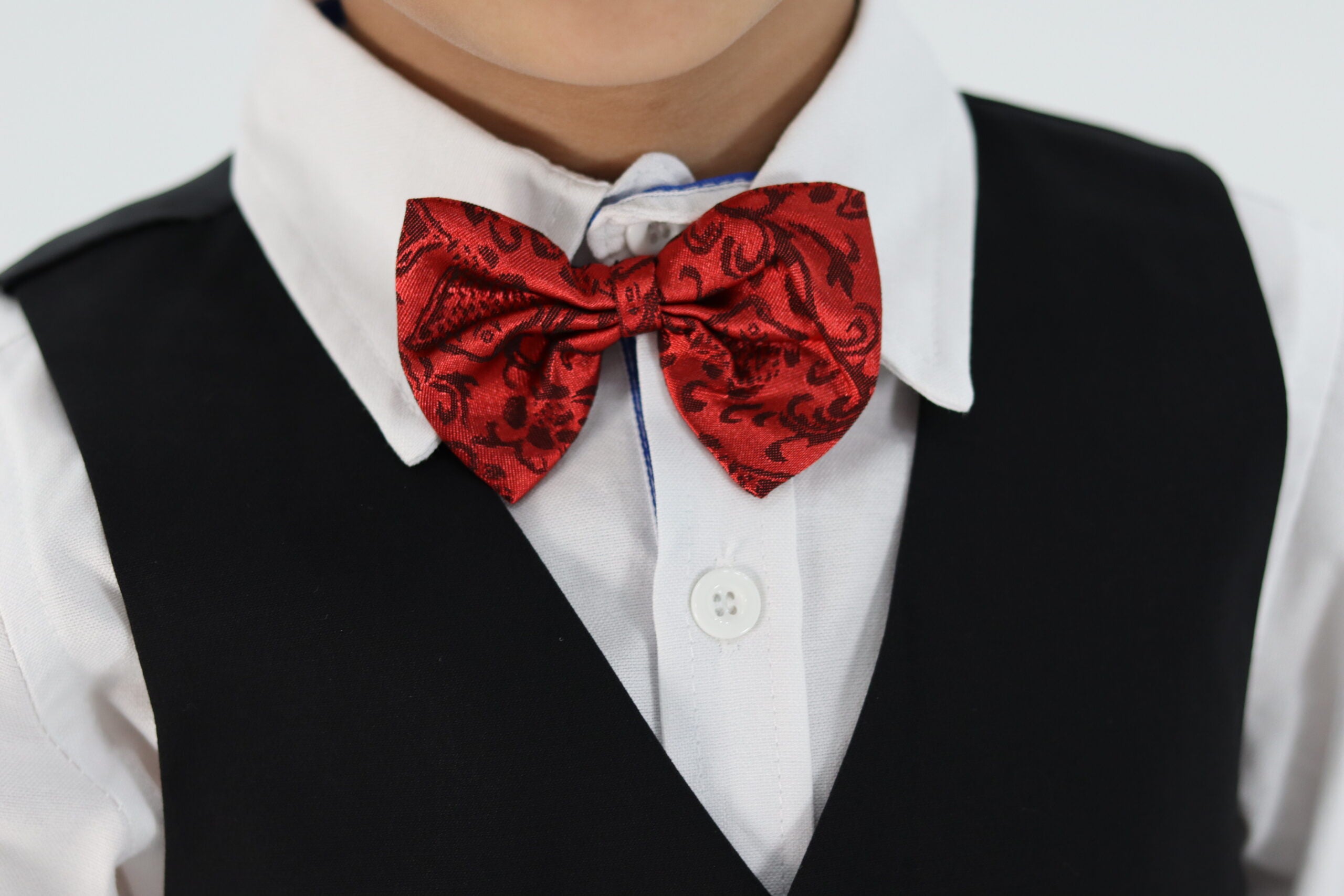 Boys Black Suit Slim Fit - 3pcs Set