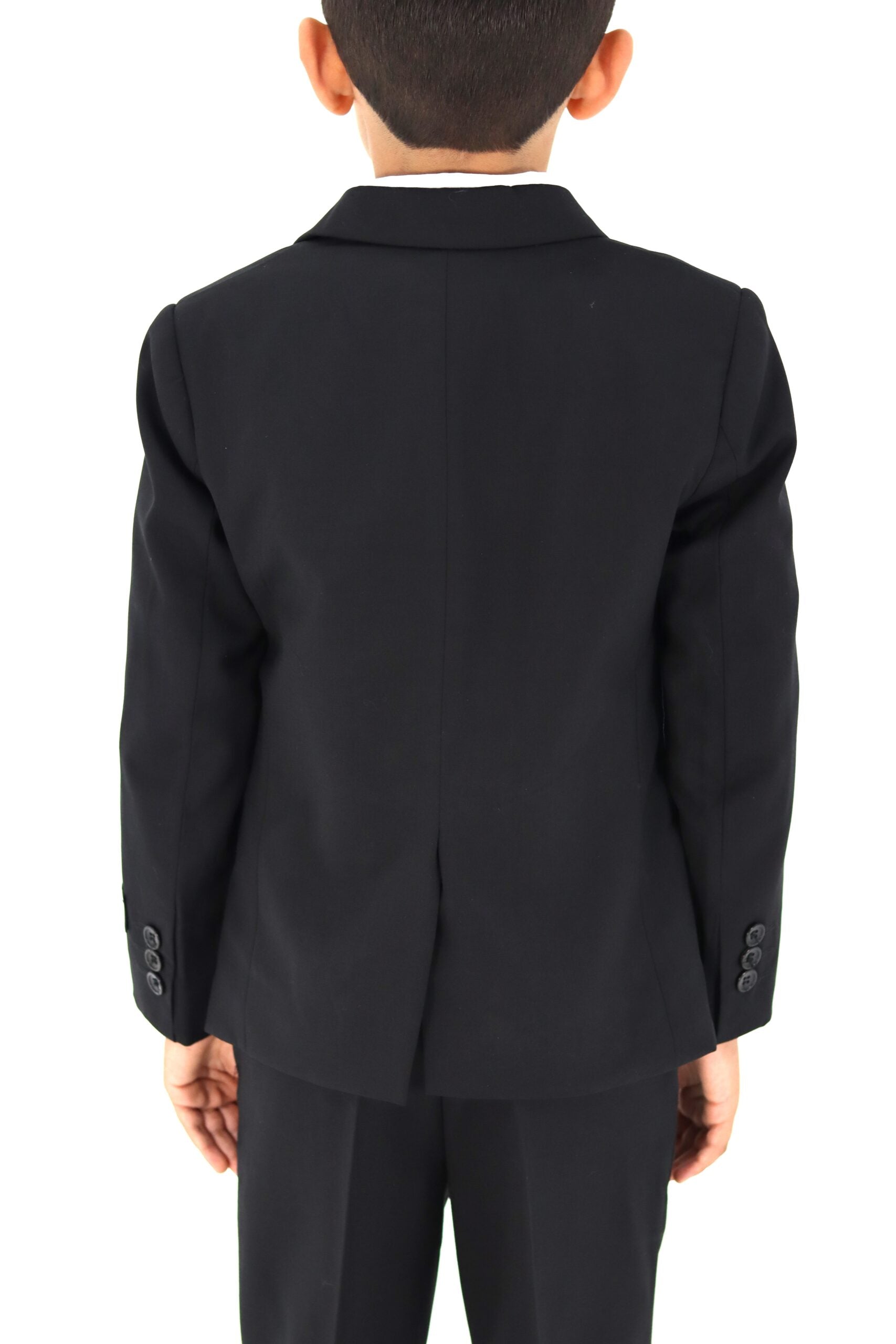 Boys Black Suit Slim Fit - 3pcs Set