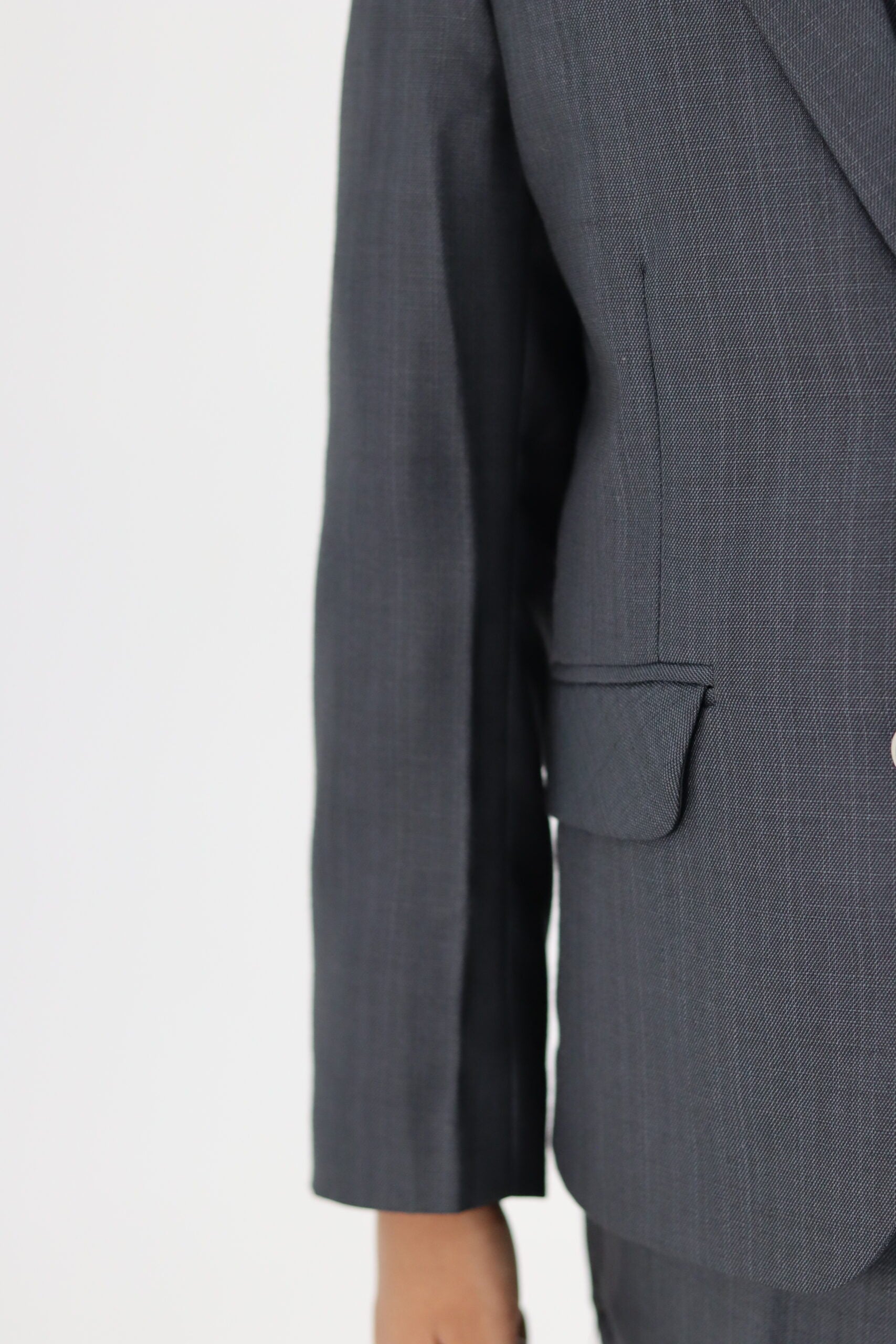 Boys Grey Suit - Slim Fit Suit 3pcs Set