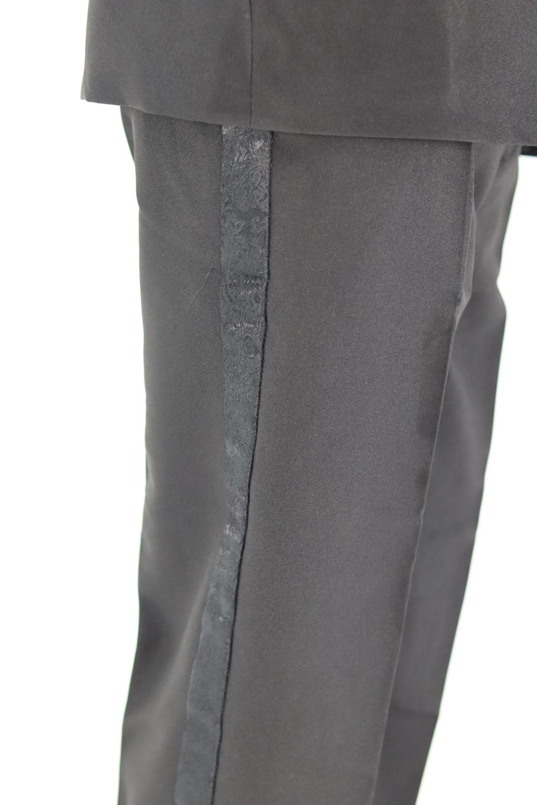Boys Tuxedo - Black Suit 5pc Set