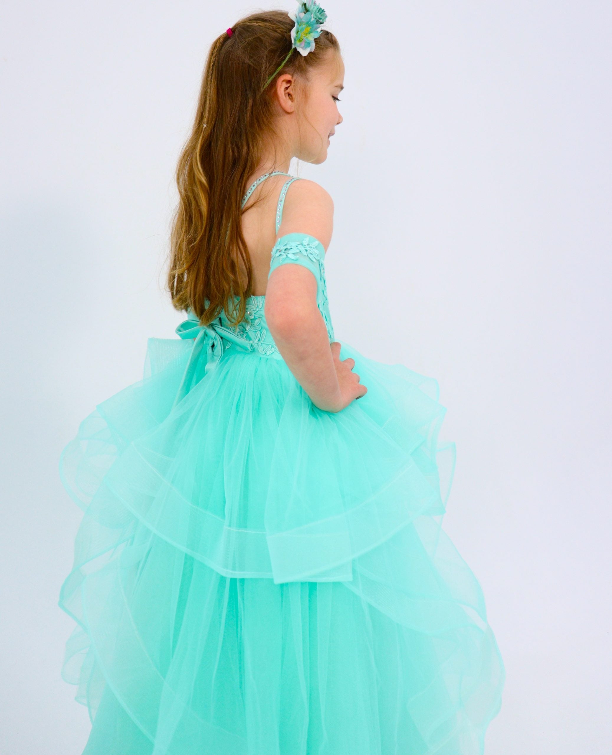 Skye Turquoise Gown