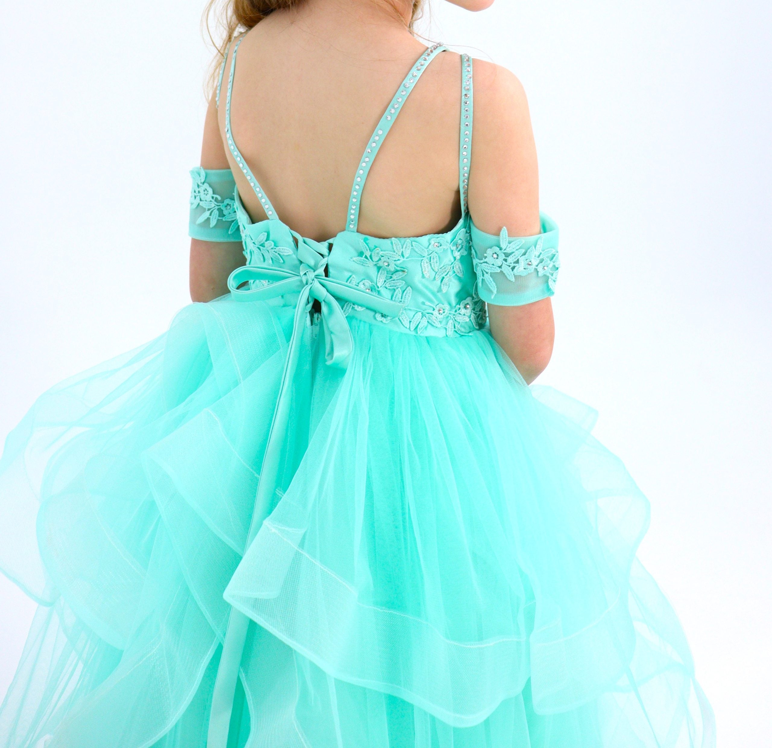 Skye Turquoise Gown