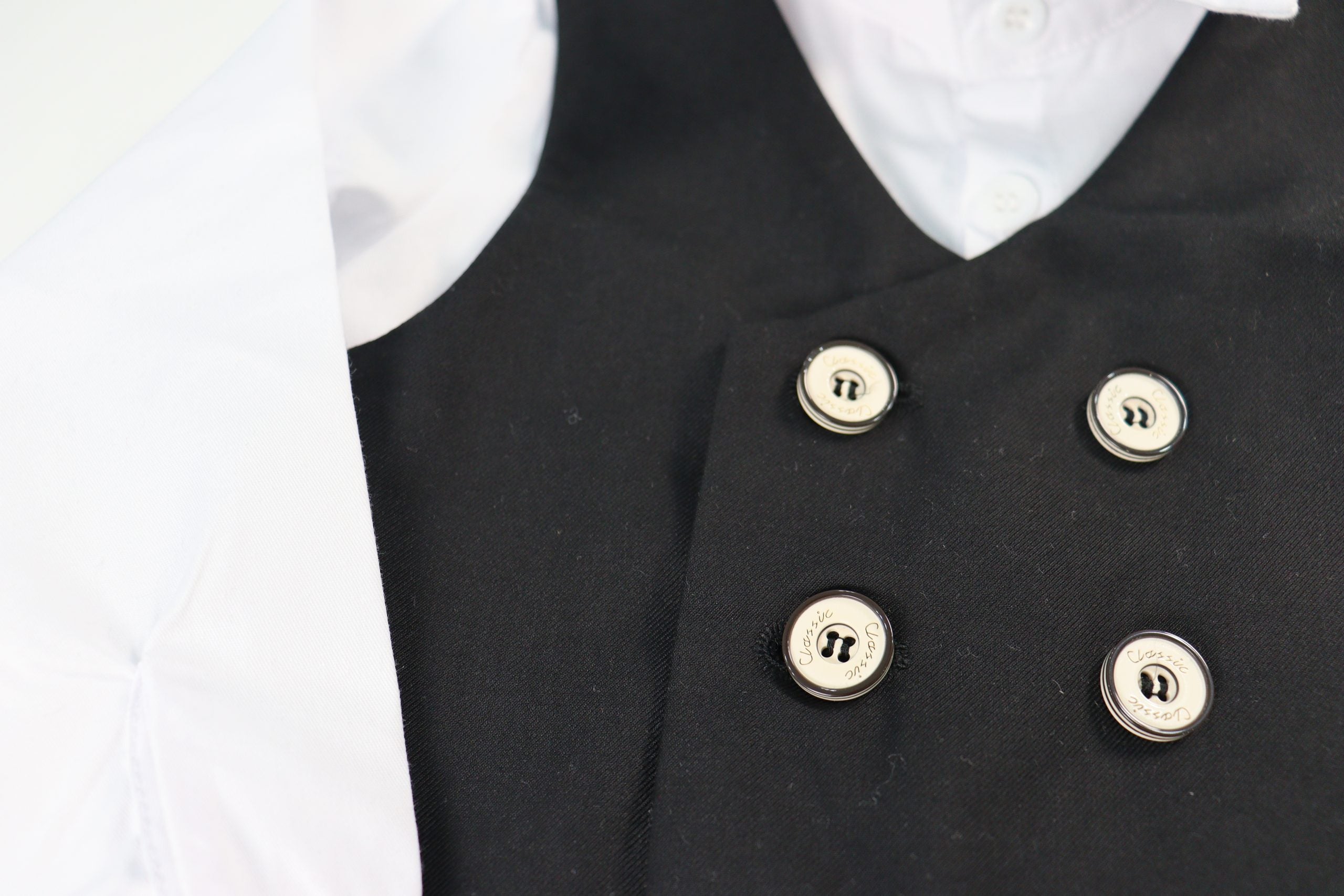 Little Boy Black Suit - Page Boys Suit 6pcs Set