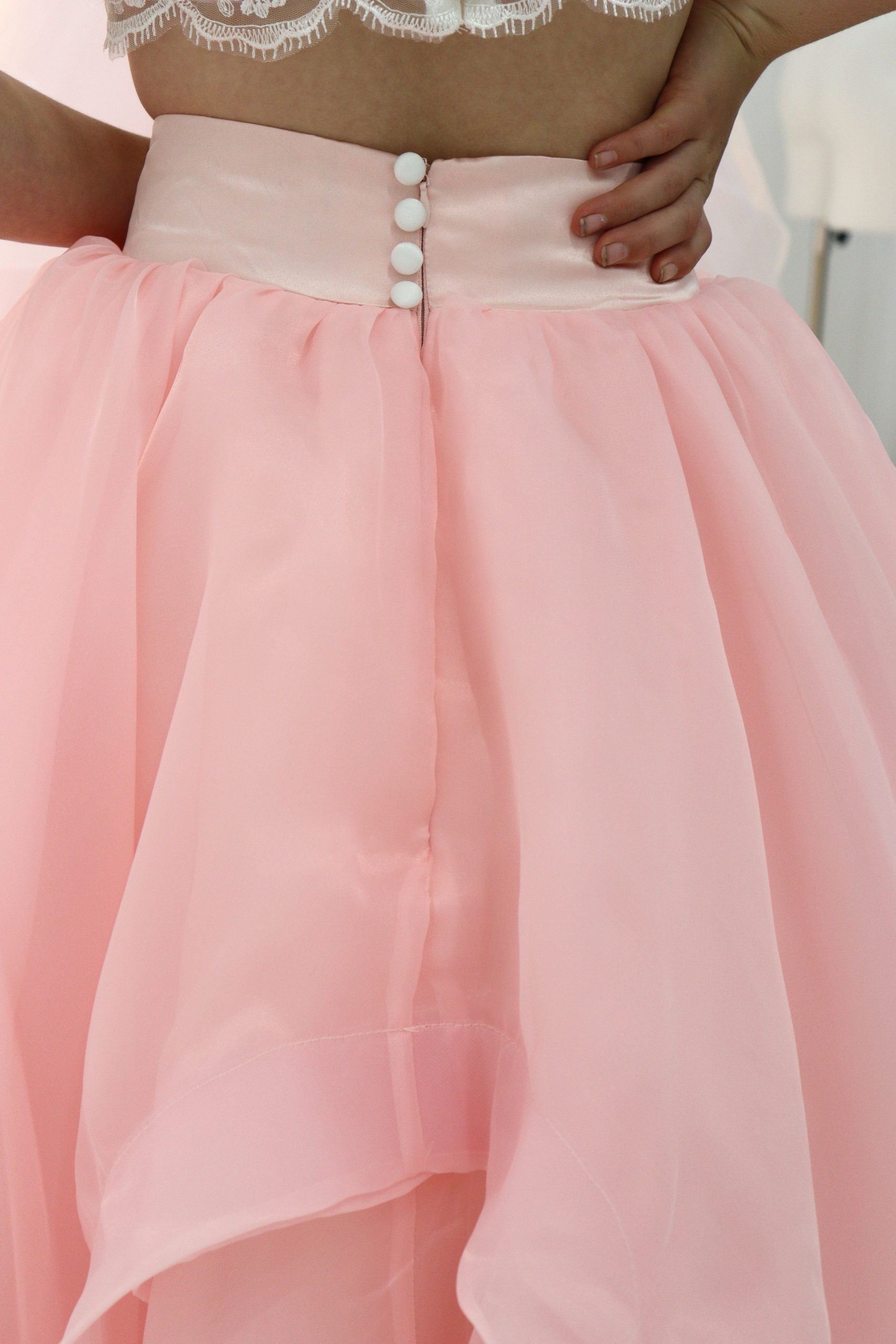 Girls Top Skirt Set Pageant Outfit