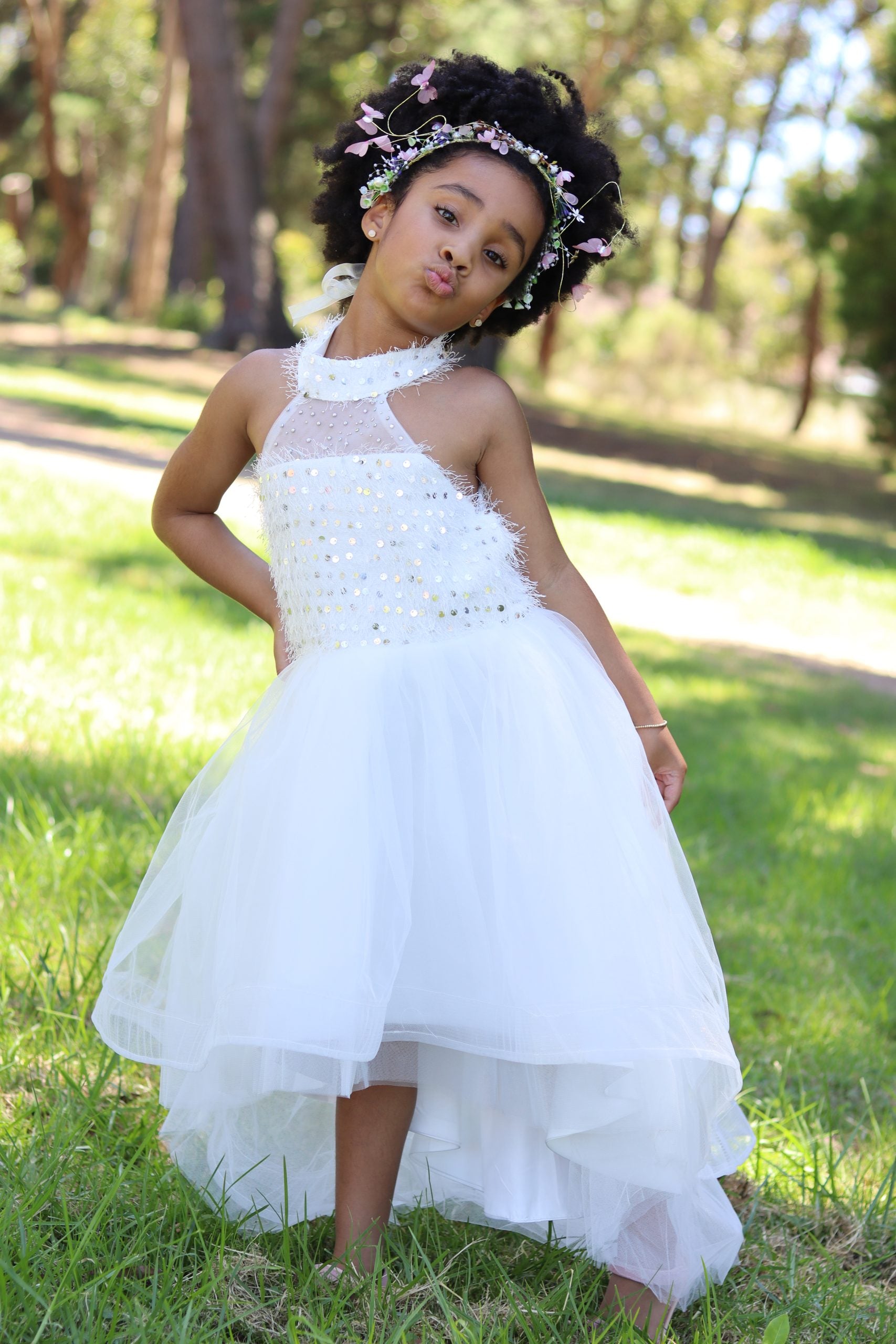 Girls Prom Dress - High Low Dress