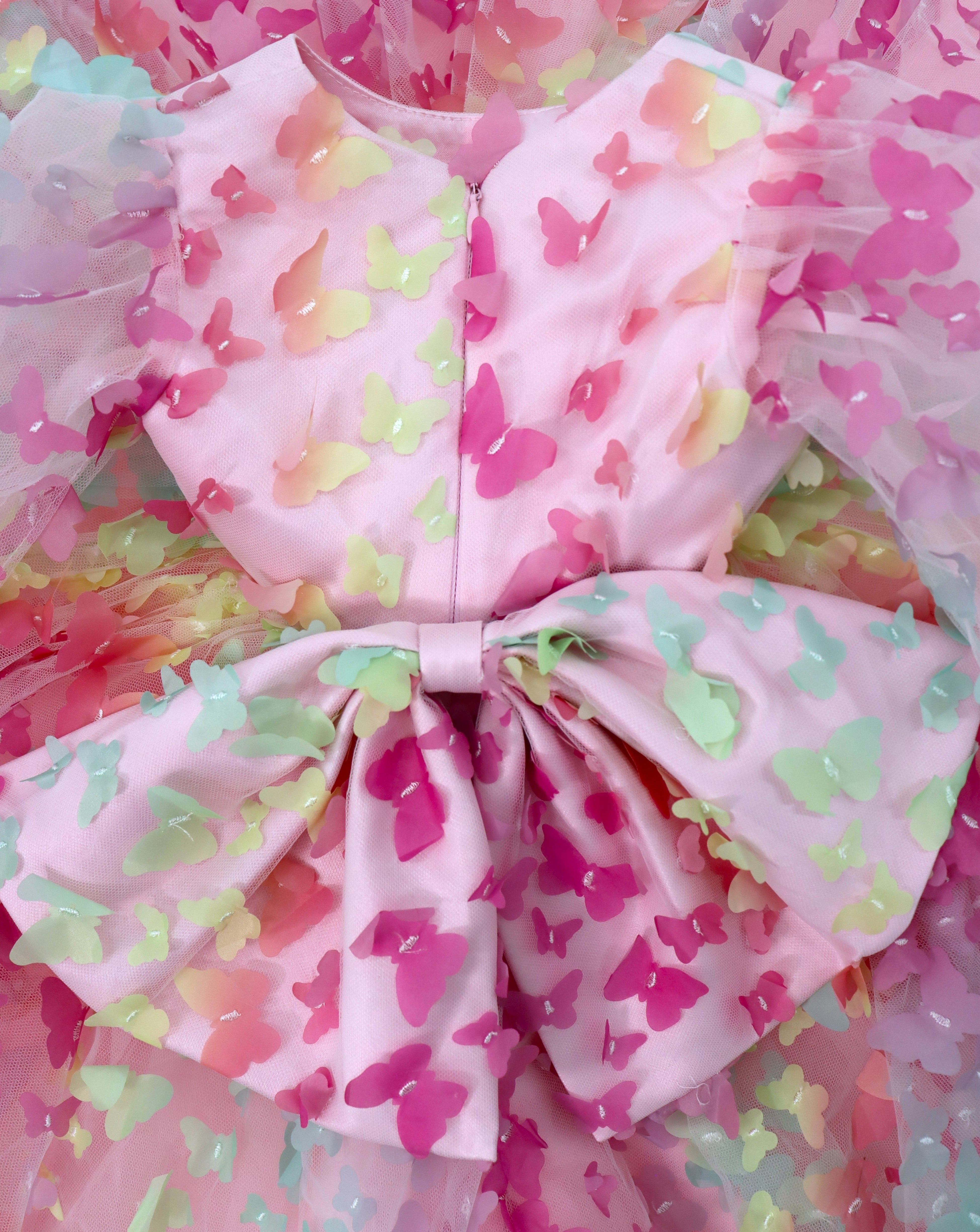 Baby Girl Dress First Birthday- Long Sleeves