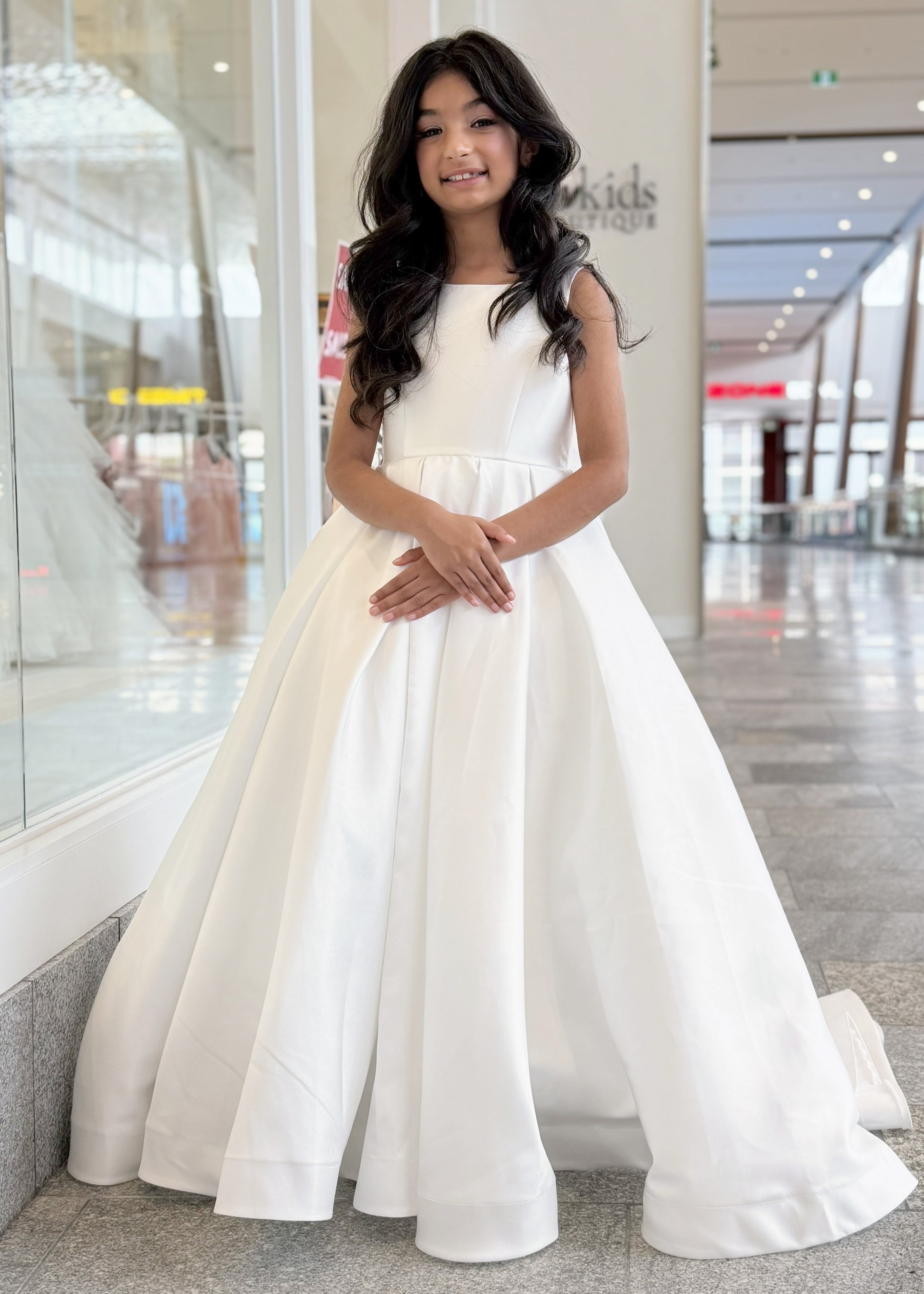 Ishka Flower Girl Dress - Mikado Dress