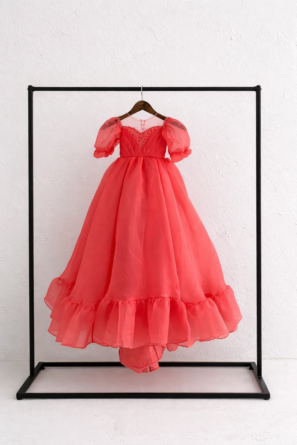 Flower Girl Ball Gown - Organza Dress