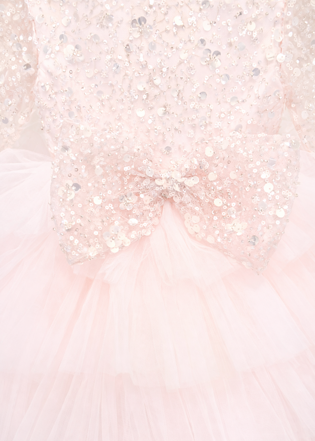 First Birthday Princess Dress For Baby Girl - Pink Dress