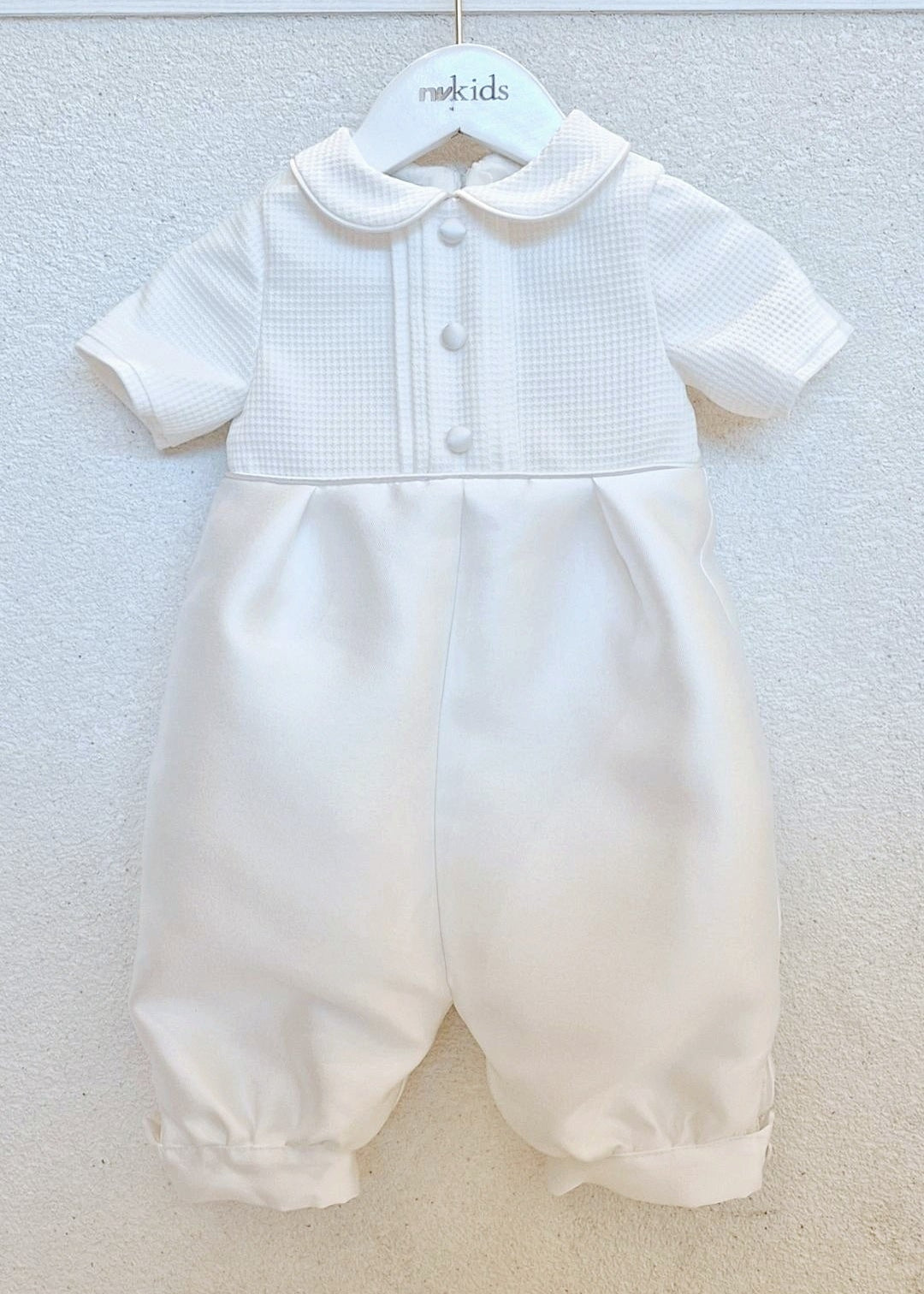 Mikado Christening Romper Set