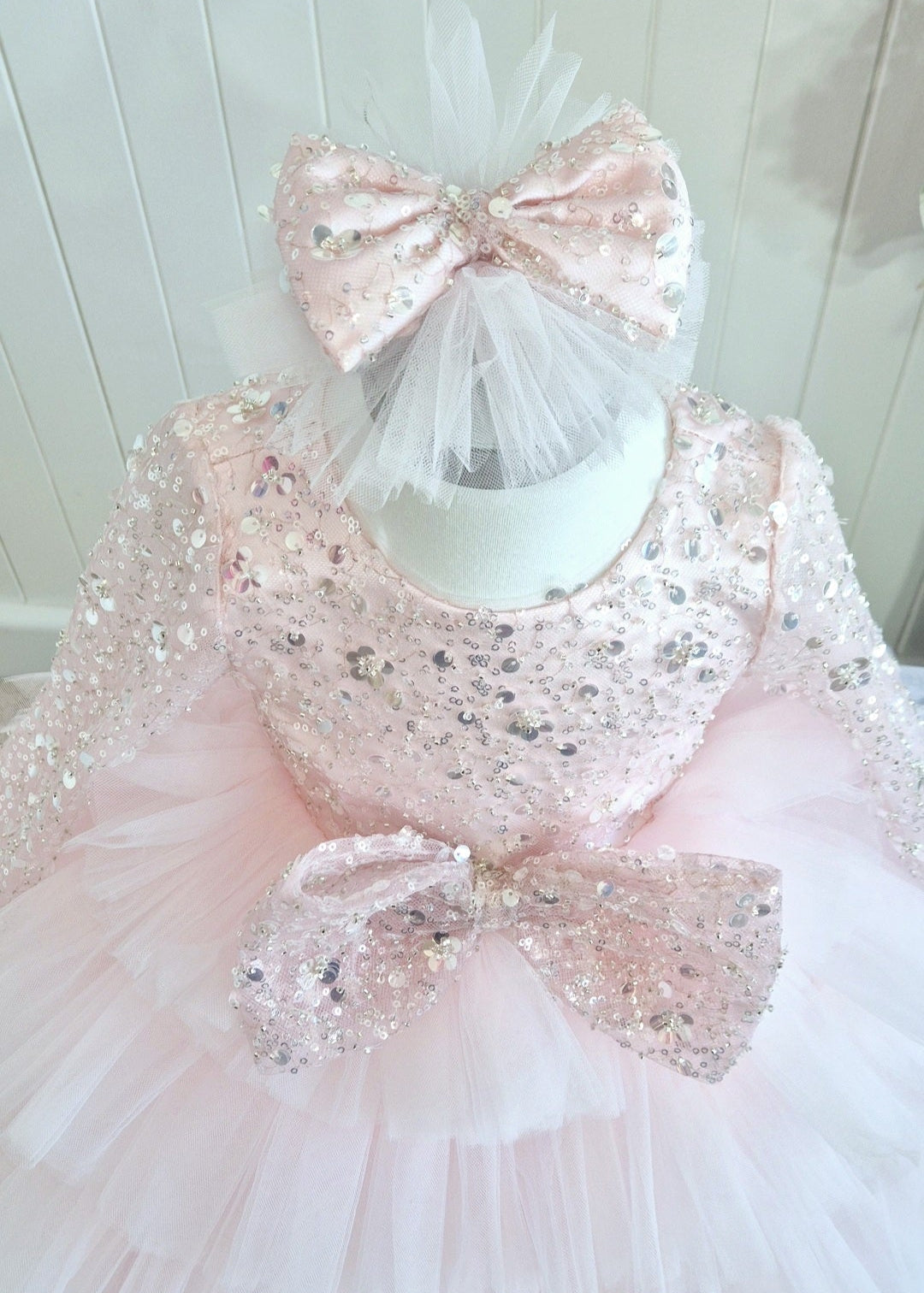 Princess dress for girl -Pink dress