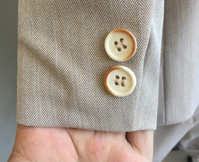 Little Boy Wedding Suit 6Pcs Set - Boys Beige Suit Set