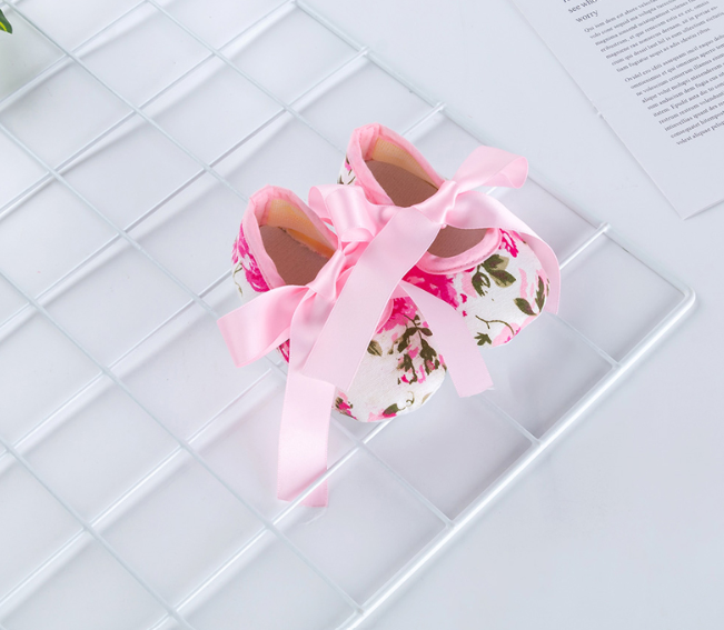 Baby Girl First Birthday Tutu Floral Skirt+Headband+Shoes