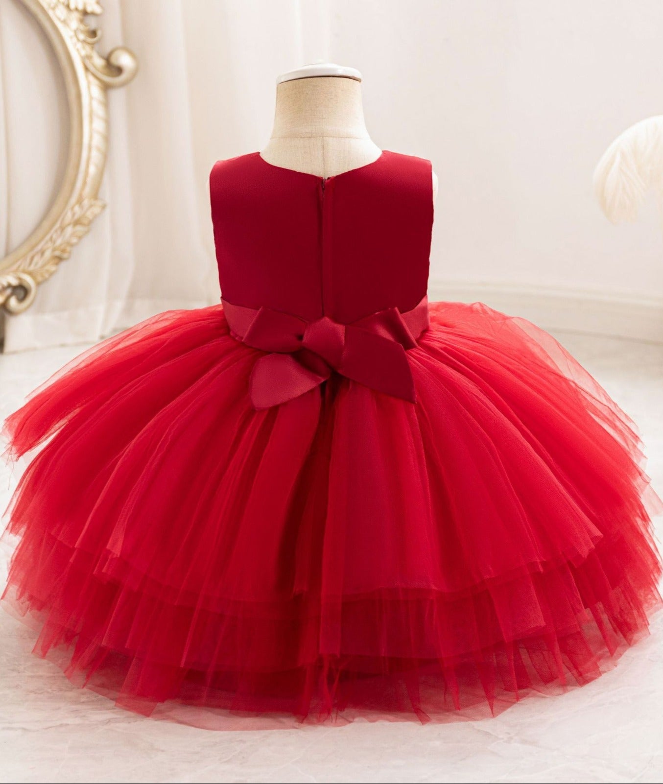 Little Girl Red Dress