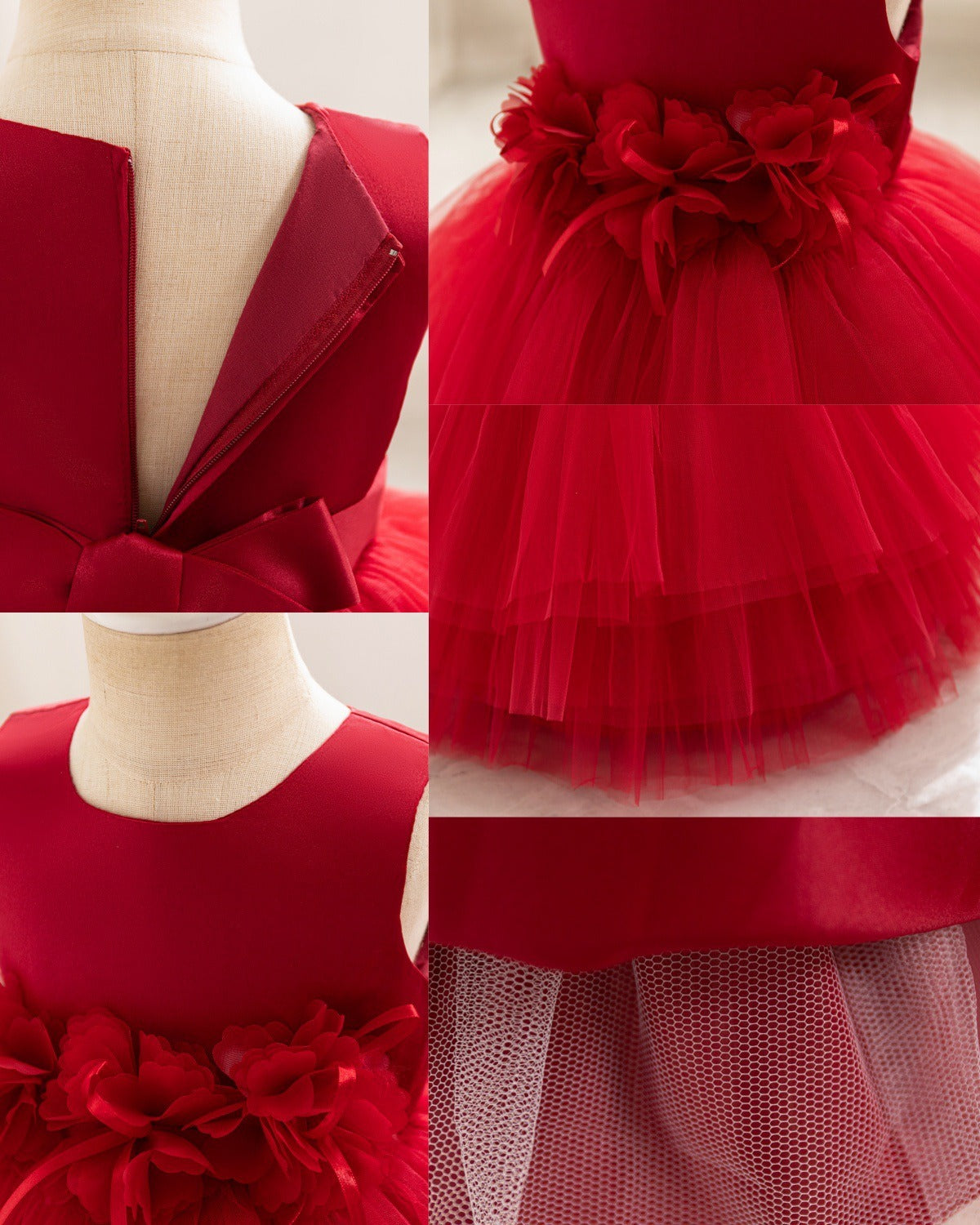 Little Girl Red Dress