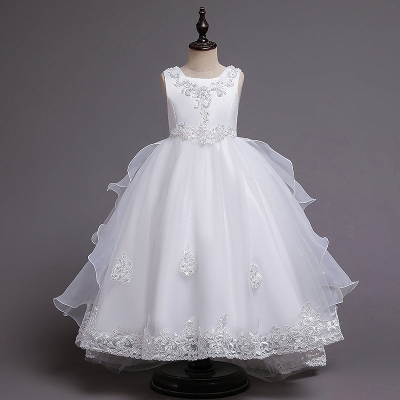 Full Length Flower Girl Dress