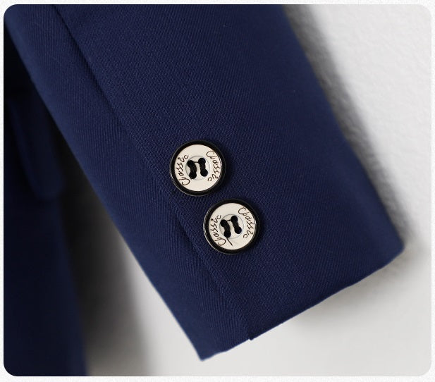 Little Boy Navy Suit 6pcs Set
